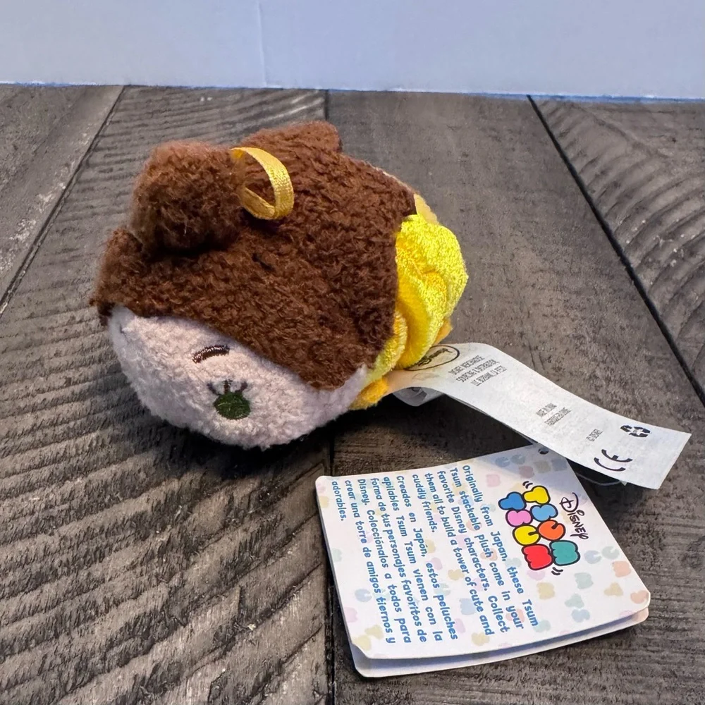 Walt Disney Tsum Tsum Belle Beauty & the Beast‎ Collectible Plush Toy Small New
